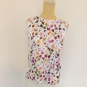 Equipment Femme 100% silk sleeveless top